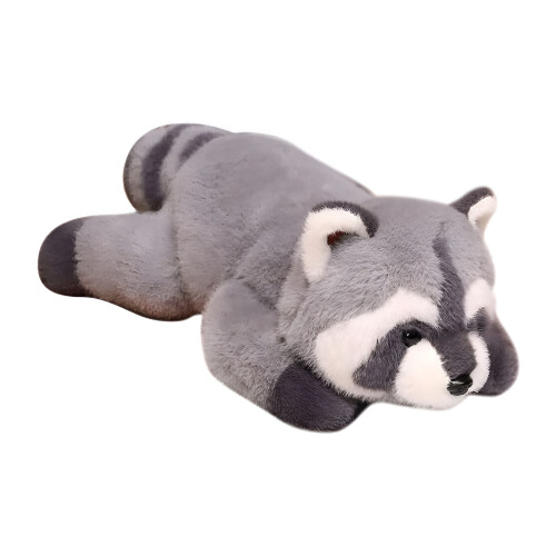 Raton laveur en peluche, 28 cm