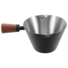 1 ensemble de tasses à mesurer pour expresso en acier inoxydable avec bec verseur, pour professionnels