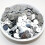 Paillettes rondes plates argentées 6 mm, 5000 pièces 1