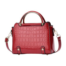 Retro-Umhängetasche für Damen, Krokodilmuster, Henkeltasche, Schultertasche