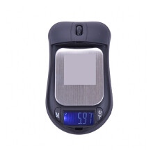 500g/0.01 Mouse Shaped Electronic Scale Pocket Sized Precision Electronic Weighing,Multiple Accessories