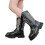Botas vaqueras infantiles estilo retro con bordado alto 2