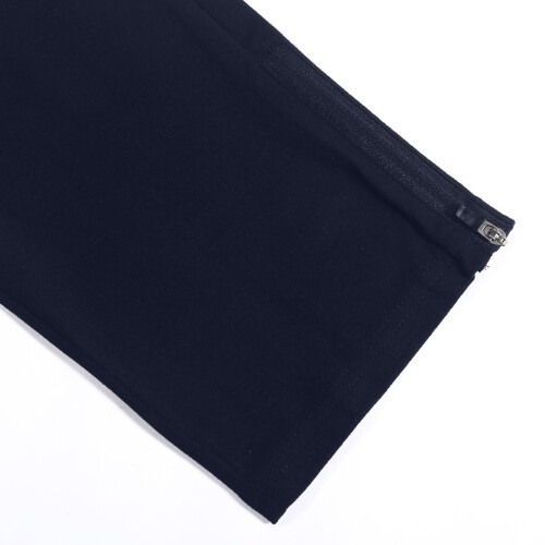 Women's Navy Capri Leggings Compression Fit Knee-Length 2