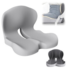 Memory Foam Sædehynde Ortopædisk Sort