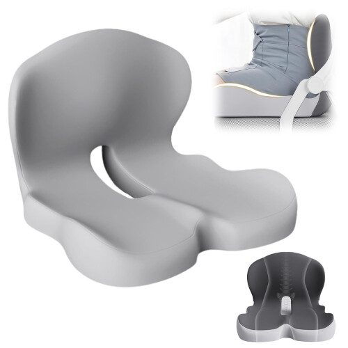 Memory Foam Sædehynde Ortopædisk Sort