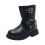 Children's Boots, Single Boots, British, Side Zipper Short Boots 2