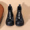 Children's Boots, Single Boots, Solid Color, Cute, Fashionable, Exquisite Short Boots 5