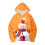 Mädchen Weihnachts-Hoodie Langarm Modisches Oberteil 4