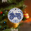 Christmas Tractor Ornament Blue Cartoon Design 1 Piece 7