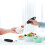 1 σετ προσαρμοζόμενα σκεύη Σκεύη ηλικιωμένων Σκεύη φαγητού Κουτάλια με λαβή με 4