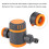 Garden Hose Timer, Mechanical Water Timer for Lawn Drip Soaker Hose, Automatic Water Shut-off, Programmable Sprinkler Timer, Eco-friendly ABS Inner 7