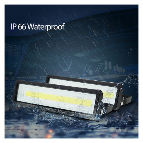 Αδιάβροχο IP67LED Floodlight 50W Εξωτερικού Χώρου Λευκό ή Μαύρο Λαμπτήρες Προβολέα Τοπίο 2