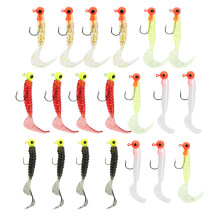 Exceptional Underspin, Crappie-Focused Design, Soft Plastic Fishing Lures, Sharp And Strong Hook, Trigger The Bite, Suitable For Freshwater And
