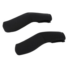 Black Neoprene Baby Stroller Grip Cover Pair - Reusable & Washable
