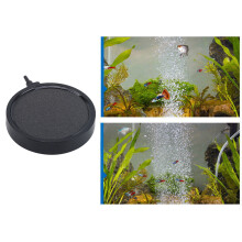 10cm Disc Air Stone for Fish Tanks, 70-120cm Aquarium Bubble Disk