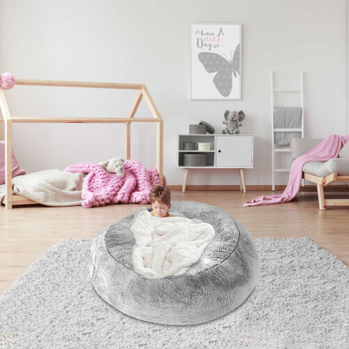 Πολυθρόνα Bean Bag 6Feet - Πολυθρόνες BeanBag για Ενήλικες, Καναπές-Έπιπλα Σαλονιού με 2