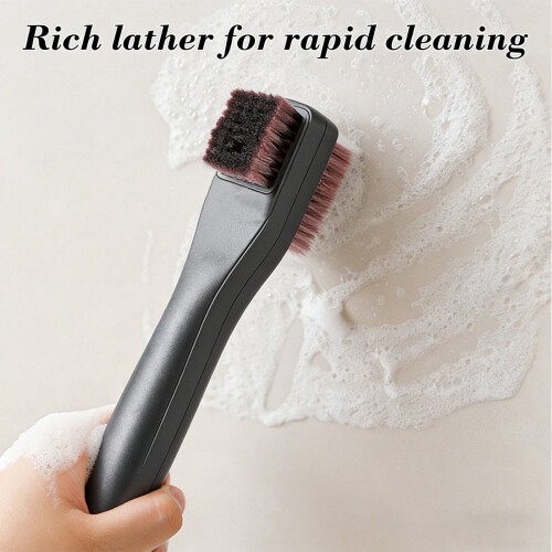 Shoe Washing Brush for Leather Shoes Plastic 1 Pack 2