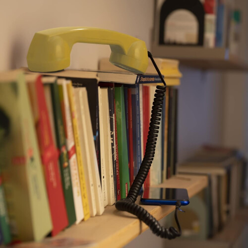 Ρετρό τηλέφωνο με θύρα USB-C, δέκτης τηλεφώνου Vintage για συμβατότητα με iPhone, Android και 1