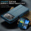 CaseMe leather wallet case for iPhone 17 Pro Max – RFID 7