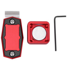 Magnetic Billiard Chalk Holder, Premium Quality Aluminum Alloy For Professional Use, Fixed Clip For Reliable Carry