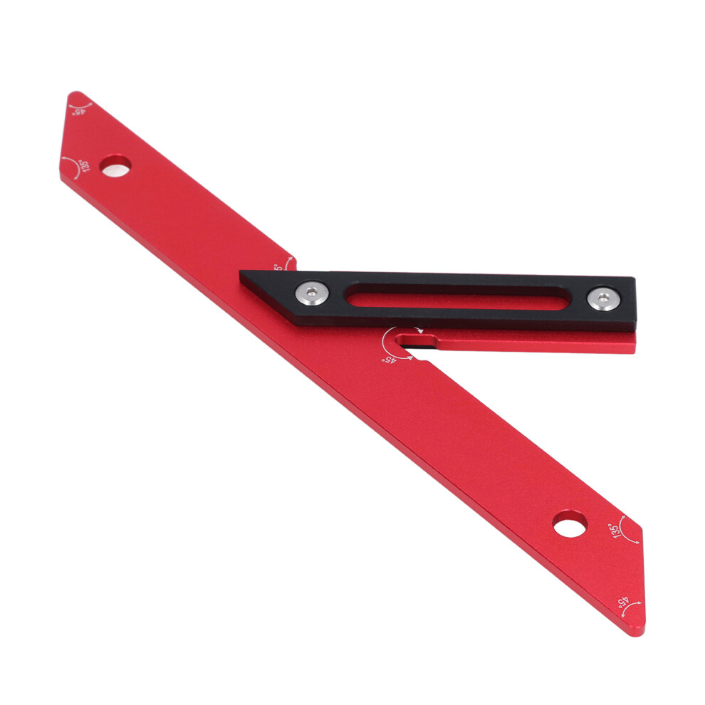 Woodworking Angle Measuring Ruler 45/135 Aluminium Alloy Carpenter Tool 4201391264705