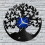 Ρολόι τοίχου με δίσκο βινυλίου "Tree of Life" για διακόσμηση κουζίνας, δώρο για τον 2