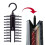 20Rows Multifunction Tie Rack with Non Slip Clips360Degree Rotation Tie Rack 1