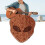 Type A Skull Guitar Pick - Sapele Solid Wood 1