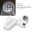 Dual Lens 60X 30X Mini Microscope 89g 195mAh Black 7