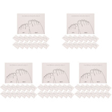 75Pcs Nail Gel Color Display Cards Multi-Color Paper for Nail Salon
