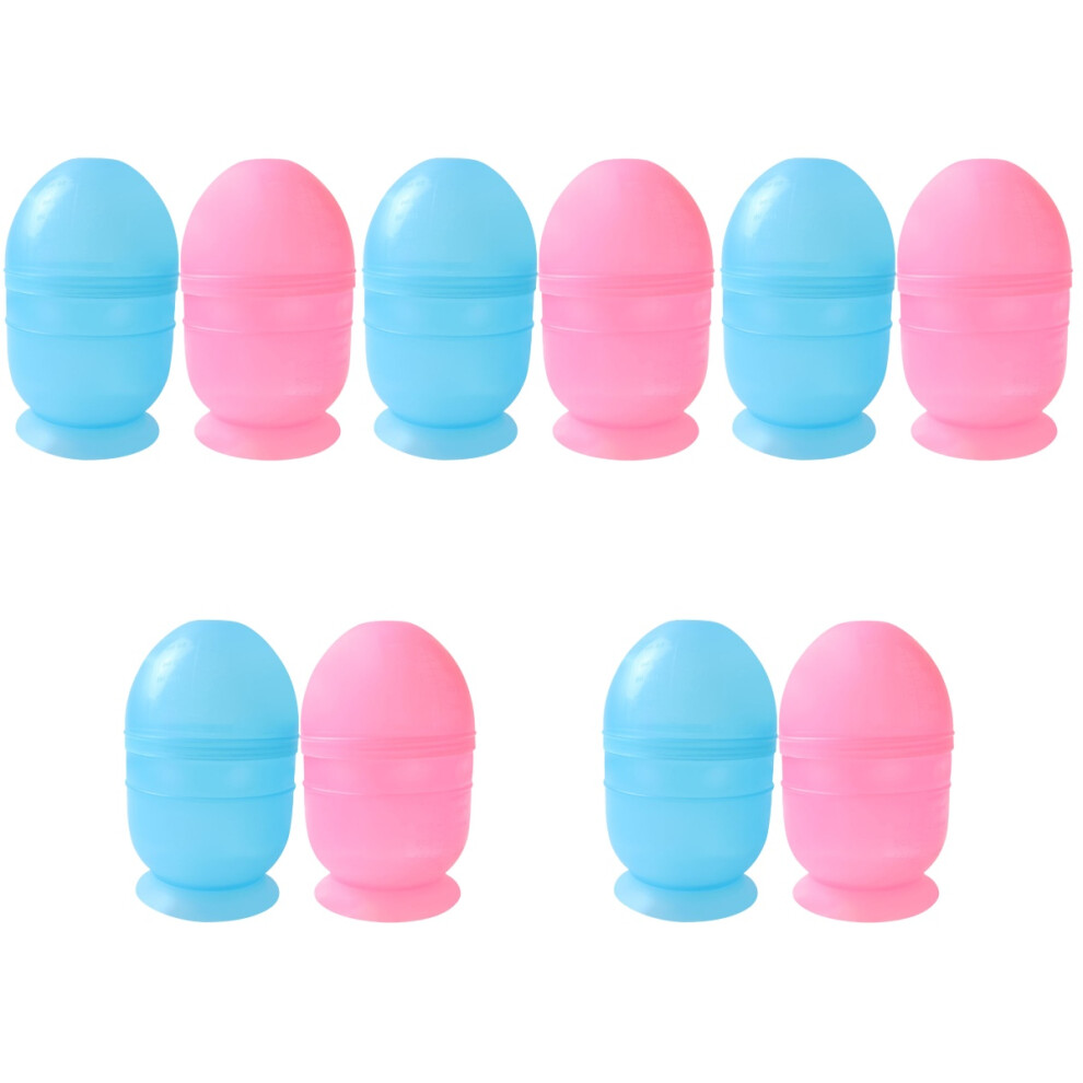Solustre 10Pcs Hair Coloring Shaker Cups Reusable Hair Dye Bowls With Scale