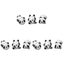 9Pcs Cute Ceramic Panda Chopstick Holder Animal Pillow for Organizing