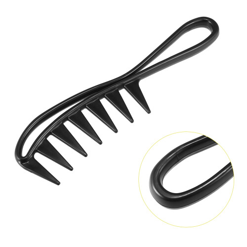 2 τεμάχια χτένα Afro Wide Tooth για μεγάλα μαλλιά, χτένα με πιρούνι για άνδρες και 1