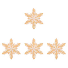 4Pcs Golden Snowboard Anti-Slip Grip Pads Durable Adhesive Stickers