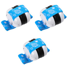 3Pcs Infant Soundproof Headphones ABS Portable Ear Protection for Kids