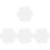 4Pcs DIY Patchwork Ruler Sewing Template White Bowl Wrap Tools 1