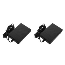 2Pièces Pédale Sustain Noire Avec Câble Midi Pour Claviers