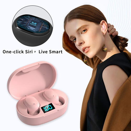 Ασύρματα ακουστικά Bluetooth5.0 με θήκη φόρτισης LED, στερεοφωνικά ακουστικά με ακύρωση 1