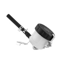 Motorcycle Brake Oil Reservoir Bottle with Bracket for SV650 03-09, 58x54.8x100mm