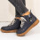 Willtoo Damen-Lederstiefeletten Dunkelblau 4