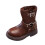 Children's Boots, Single Boots, British, Side Zipper Short Boots 2