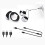 Cable de carga para PS VR2 Handle Uno de los dos cables de carga para PS5 Handle Cable de carga múltiple con interfaz tipo C 4