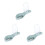 3Pièces Grattoirs Écailles Poisson Bleu Sécurisé ABS 1