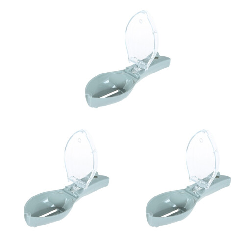 3Pièces Grattoirs Écailles Poisson Bleu Sécurisé ABS