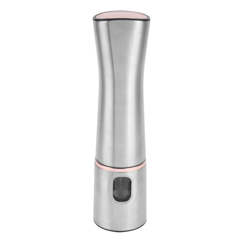 LED Lighted Spice Grinder For Kitchen Use, Elegant And Modern Design With Transparent Container And Large Capacity 1