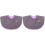 2Pcs Assorted Color Parrot Training Shoulder Pad Durable Fabric Cape 1