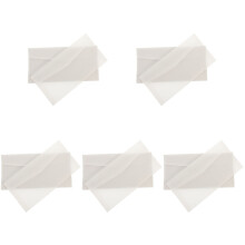 250Pcs White Handmade Translucent Envelopes for Invitations and Cash