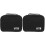 2Pièces De Rangement Noir Pour Accessoires Électroniques Voyage 1