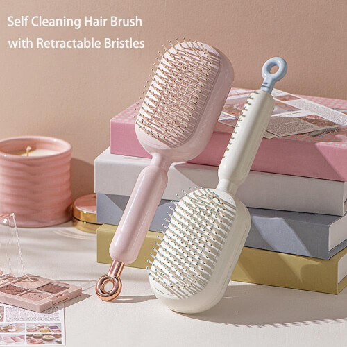 Retractable Cushion Massage Comb Air Cushion Detangling 2