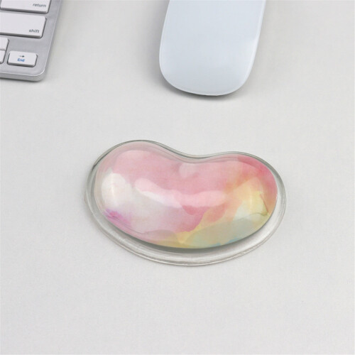 Silicone Gel Wrist Rest Heart Shaped Ergonomic Mouse Pad 2